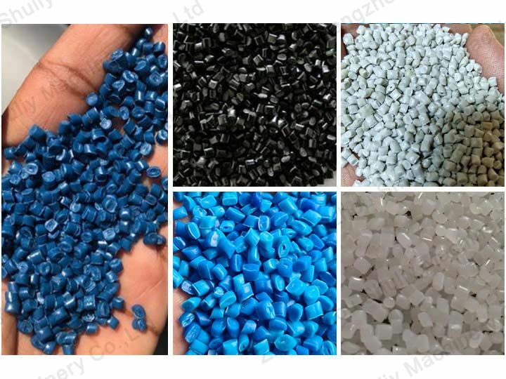 recycled plastic granules