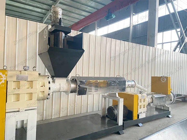 plastic recycling pellet machine