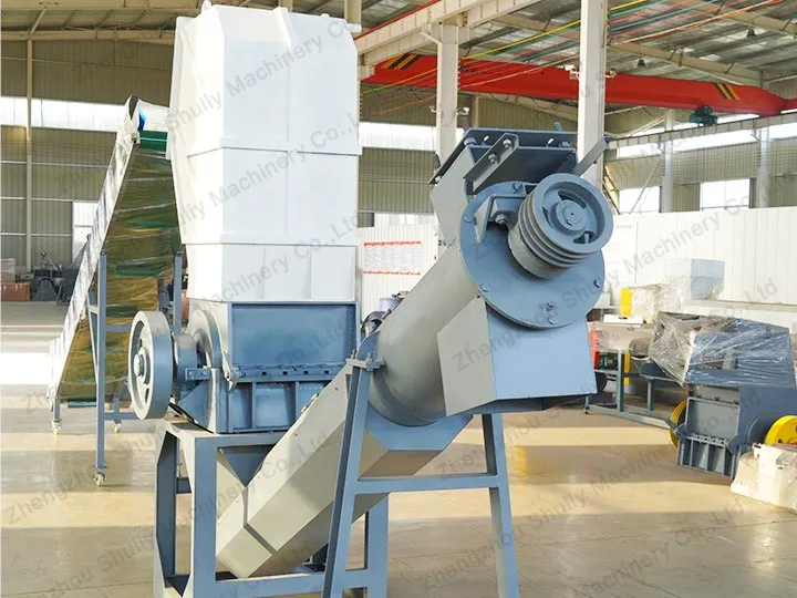 waste plastic crusher machine