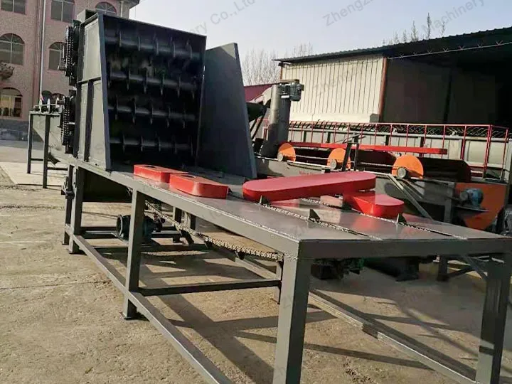 plastic bale recycling opener

