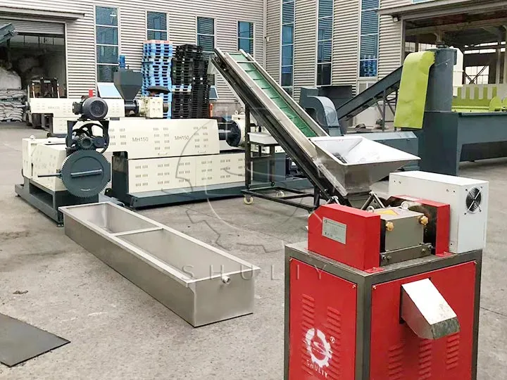 machine de granulation de recyclage du plastique